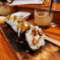 O-Ku - Tempura shrimp roll!