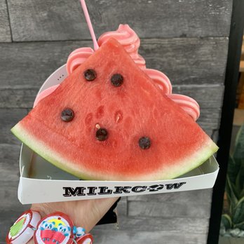 Sweet Cow Cafe - Watermelon Sandwich - Ice Cream & Frozen Yogurt Near Me - Pasadena, California Sweet Cow Cafe - Watermelon Sandwich - Ice Cream & Frozen Yogurt Near Me - Pasadena, California