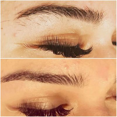 Flawless Brow Transformation – Precision Waxing - Check out this stunning before and after of our eyebrow waxing client! With expert shaping and precision waxing, we enhanced her natural brow shape to create a more defined, polished look.
Our gentle yet effective waxing technique ensures clean lines and beautifully sculpted brows without irritation. Whether you need a simple clean-up or a full brow reshape, we customize each service to complement your unique features.
Book your appointment today and let us give you the perfectly shaped brows you’ve been looking for! Flawless Brow Transformation – Precision Waxing - Check out this stunning before and after of our eyebrow waxing client! With expert shaping and precision waxing, we enhanced her natural brow shape to create a more defined, polished look.
Our gentle yet effective waxing technique ensures clean lines and beautifully sculpted brows without irritation. Whether you need a simple clean-up or a full brow reshape, we customize each service to complement your unique features.
Book your appointment today and let us give you the perfectly shaped brows you’ve been looking for!