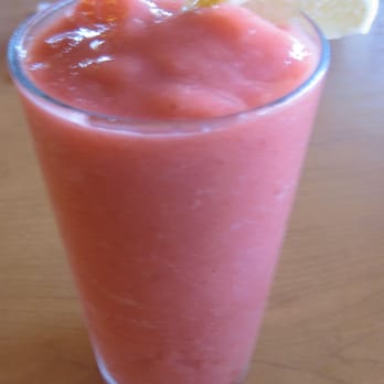 Elmer's Restaurant - The blender strawberry lemonade was so tasty and there were free refills. We chose not squeeze the lemon and drank it as it came - Breakfast & Brunch Near Me - Medford, Oregon Elmer's Restaurant - The blender strawberry lemonade was so tasty and there were free refills. We chose not squeeze the lemon and drank it as it came - Breakfast & Brunch Near Me - Medford, Oregon