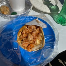 Tacos La Esquina - taco of shrimp