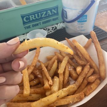 Rock Island Grill - Soggy and extra crispy fries - American Near Me - Branson, Missouri