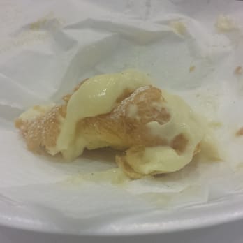 Beard Papa's - Partially eaten cream puff! Delicious! - Desserts Near Me - Los Angeles, California