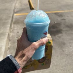 McDonald's - The frozen coke machine was broken, after they let me order and pay for it, but they had this awful thing as an (unsuitable) replacement