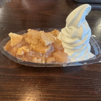 Stamey's Barbecue - Apple cobbler and ice cream - Barbeque Near Me - Greensboro, North Carolina Stamey's Barbecue - Apple cobbler and ice cream - Barbeque Near Me - Greensboro, North Carolina