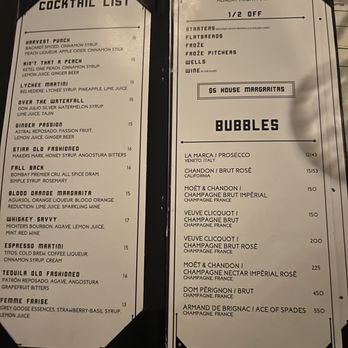 STIRR - Drink menu - Cocktail Bars Near Me - Dallas, Texas