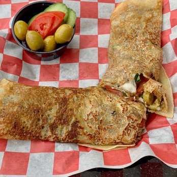 The Red Cafe - Zahtar & cheese crepe - Hookah Bars Near Me - Glendora, California The Red Cafe - Zahtar & cheese crepe - Hookah Bars Near Me - Glendora, California