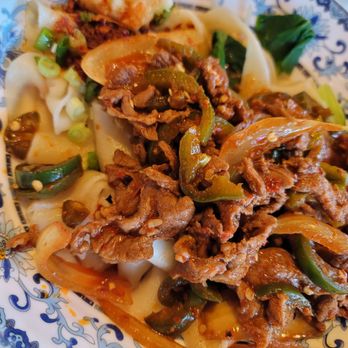 Shan Xi Magic Kitchen - Spicy Cumin Lamb Biang-Biang Noodles - Chinese Near Me - San Diego, California