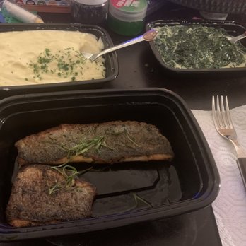 Jar - Branzino Mashed Potatoes Creamed Spinach - New American Near Me - Los Angeles, California