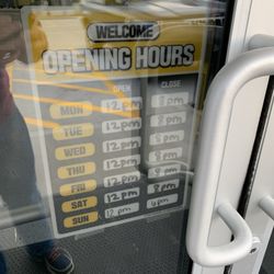 Yo-Froyo - Hours