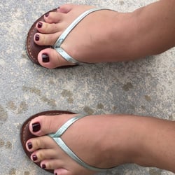 Qmc Nails - Regular pedicure but with a mani-pedi combo I got $3 off my total. So gel manicure and standard pedi came out to $42!
