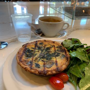 Urth Caffé - Orange - Spinach and mushroom quiche - Coffee & Tea Near Me - Orange, California