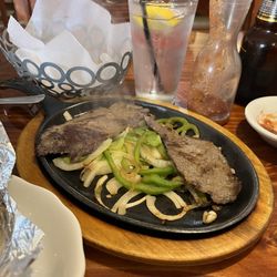 La Fogata Mexican Restaurant - Beef fajitas