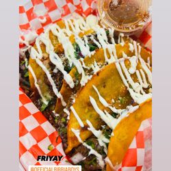 Birria Boys - Our 3 queso Taco fried to a crisp for maximum flavor