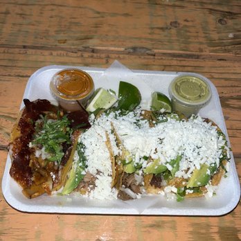 Cuantos Tacos - Special Thursday (4 tacos) and 1 Costra Championes - Mexican Near Me - Austin, Texas