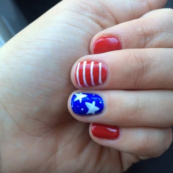 CoCo Nail Lounge  - Leanne gave me adorable nails just in time for the holiday!! - Nail Salons Near Me - Tacoma, Washington