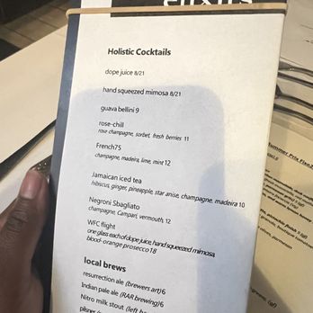 Water for Chocolate - Drink menu - Breakfast & Brunch Near Me - Baltimore, Maryland Water for Chocolate - Drink menu - Breakfast & Brunch Near Me - Baltimore, Maryland