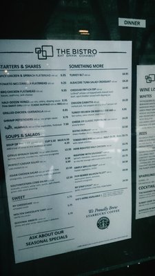 Menu photo 6 The Bistro at Courtyard Seattle, WA Menu photo 6 The Bistro at Courtyard Seattle, WA