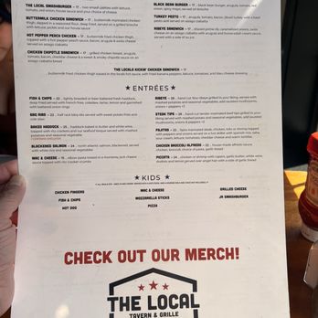 The Local Tavern & Grill - Menu part 2 - Salad Near Me - Sandwich, Massachusetts