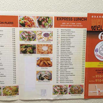 Welcome 68 - a menu for a restaurant - Chinese Near Me - Coats, North Carolina Welcome 68 - a menu for a restaurant - Chinese Near Me - Coats, North Carolina