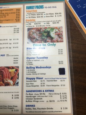 Menu photo 5 Seafood Shack Dallas, TX