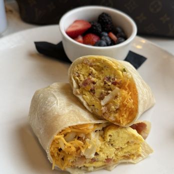 Kingside Diner - The Baker burrito with fruit - Breakfast & Brunch Near Me - St. Louis, Missouri Kingside Diner - The Baker burrito with fruit - Breakfast & Brunch Near Me - St. Louis, Missouri