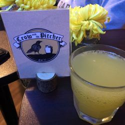 Crow and the Pitcher - Fun sign, flowers and yummy mimosa!!