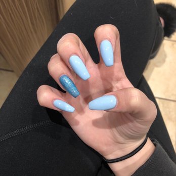 Five Star Nails Salon - No chip coffin nails - Nail Salons Near Me - Glendale Heights, Illinois