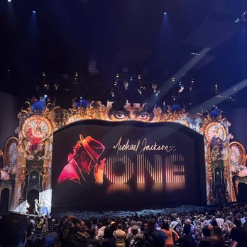 Michael Jackson ONE by Cirque du Soleil - View from our seats in section 202 row FF seats 1-5 - Performing Arts Near Me - Las Vegas, Nevada