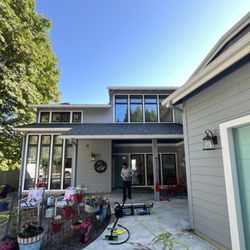 Fox Pressure Washing - Look at all those sparkling windows!