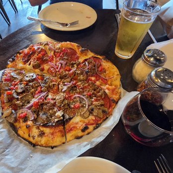Fired Up Pizzeria - Happy Hour...Check out the super Superior Pizza...great wine and beer, too! - Pizza Near Me - Durango, Colorado Fired Up Pizzeria - Happy Hour...Check out the super Superior Pizza...great wine and beer, too! - Pizza Near Me - Durango, Colorado