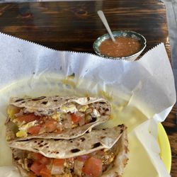 Manna - More breakfast tacos.... The salsa will change your life!