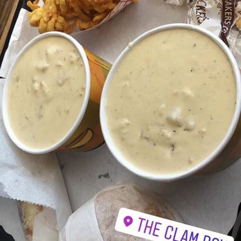 The Clam Box - Clam strips, clam chowder, long hot dog, hamburger - Seafood Near Me - Quincy, Massachusetts The Clam Box - Clam strips, clam chowder, long hot dog, hamburger - Seafood Near Me - Quincy, Massachusetts