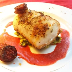 Le Saint-Pierre - Part of our menu of the day.