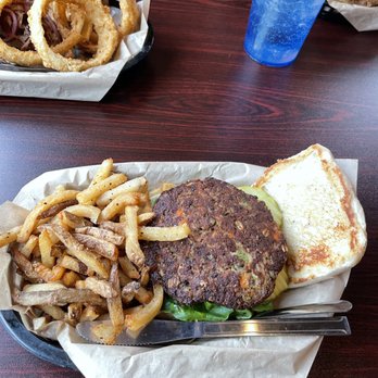 Border Burger Bar - Garden veggie burger - Burgers Near Me - Manitou Springs, Colorado Border Burger Bar - Garden veggie burger - Burgers Near Me - Manitou Springs, Colorado