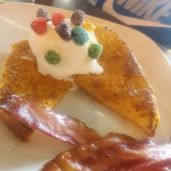 Pepper's Fireside Grille - Kid's Cap'N Crunch French toast - Breakfast & Brunch Near Me - Firestone, Colorado Pepper's Fireside Grille - Kid's Cap'N Crunch French toast - Breakfast & Brunch Near Me - Firestone, Colorado