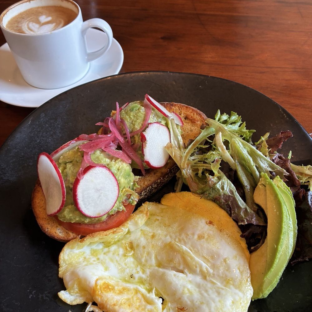 Godfrey’s Bakery and Cafe - Avocado toast with egg - Bakeries Near Me - Falls Church, Virginia Godfrey’s Bakery and Cafe - Avocado toast with egg - Bakeries Near Me - Falls Church, Virginia