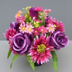 Artificial Flower Studio - Grave flower pots