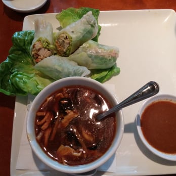 P.F. Chang's - Summer rolls and hot and sour soup. - Chinese Near Me - Winter Park, Florida P.F. Chang's - Summer rolls and hot and sour soup. - Chinese Near Me - Winter Park, Florida