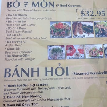 Pho Ngon So1 - Beef 7 ways dinner description - Vietnamese Near Me - Lake City, Georgia Pho Ngon So1 - Beef 7 ways dinner description - Vietnamese Near Me - Lake City, Georgia