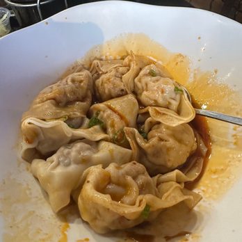 Thumbling - Spicy shrimp/pork wontons - Shanghainese Near Me - West Covina, California Thumbling - Spicy shrimp/pork wontons - Shanghainese Near Me - West Covina, California