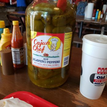 Cooper's Old Time Pit Bar-B-Que - I need to take this jar home - Barbeque Near Me - Austin, Texas