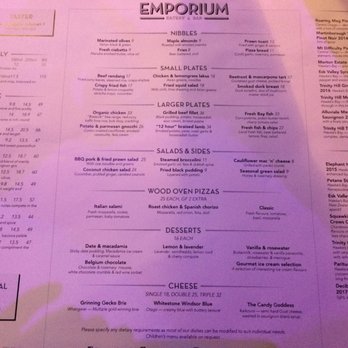 Emporium Eatery and Bar - Gastropubs Near Me - Napier, HKB