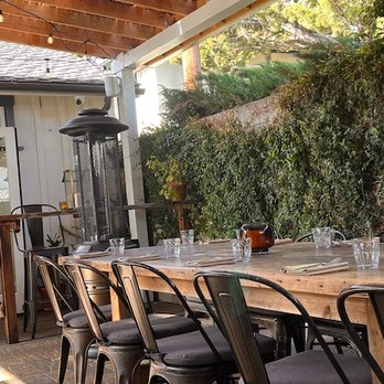 S Y Kitchen - Outdoor patio view. - Italian Near Me - Santa Ynez, California