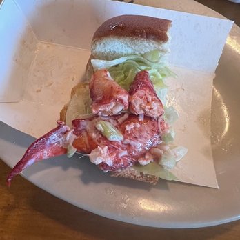 Weathervane Seafood Restaurant - Delish lobster roll - Seafood Near Me - Dover, New Hampshire