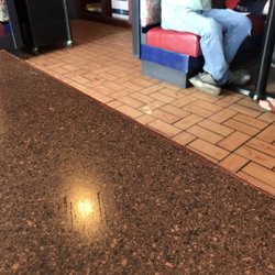 Country Kitchen - A mess on the floor that hadn't been cleaned for over 10 minutes.