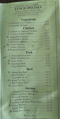 Menu photo 3 dragon boat Foresthill, CA Menu photo 3 dragon boat Foresthill, CA