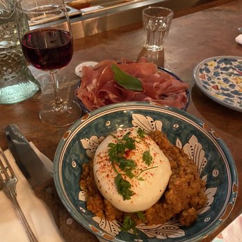 Pink Mamma - Burrata appetizer - Steakhouses Near Me - Paris, 75