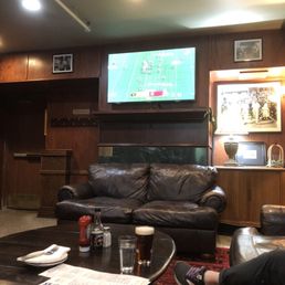 Small room just off the bar