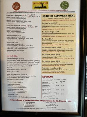 Menu photo 3 Burger Vibe Houston, TX Menu photo 3 Burger Vibe Houston, TX